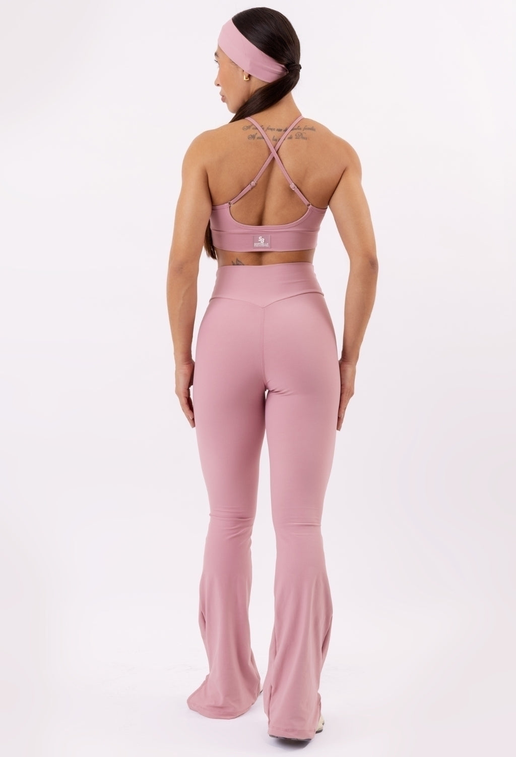 CONJUNTO LEG FLARE + TOP EVOLVE SOFT PINK