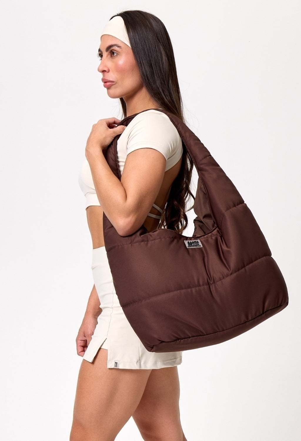 PUFFER BAG MOCHA SANTABELLA