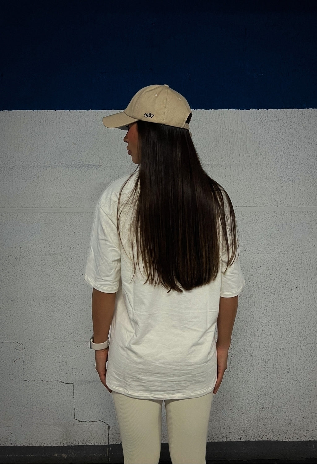 CAMISETA OVERSIZED SILK SANTABELLA OFF WHITE