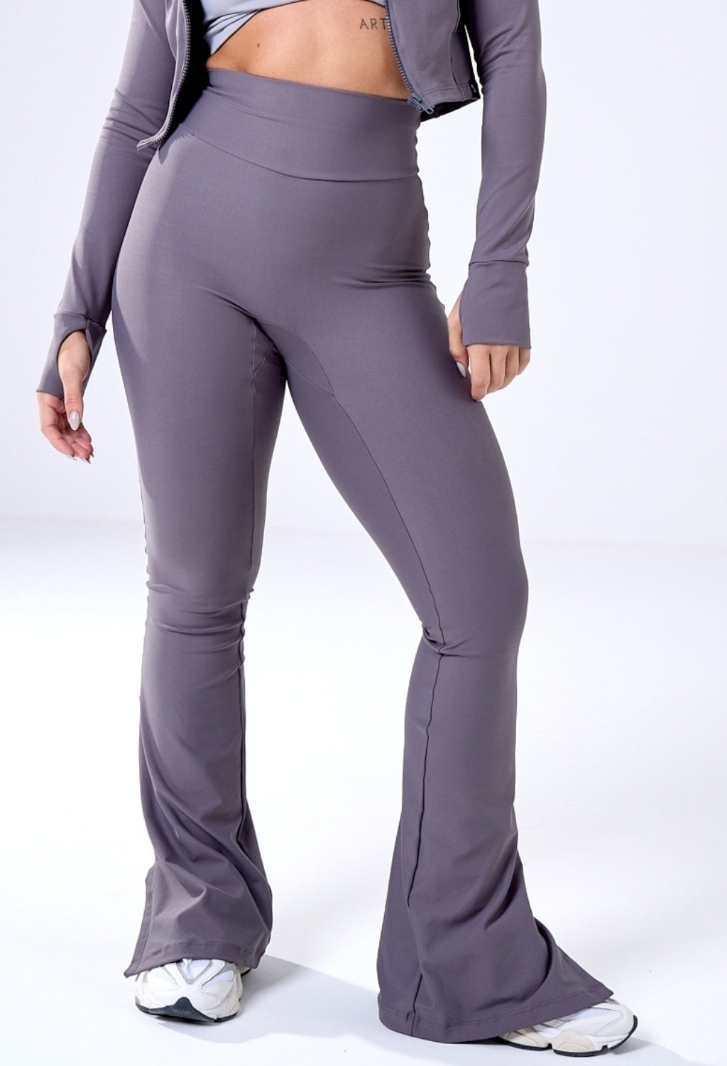 LEGGING ACTIVE FLARE DARK GREY