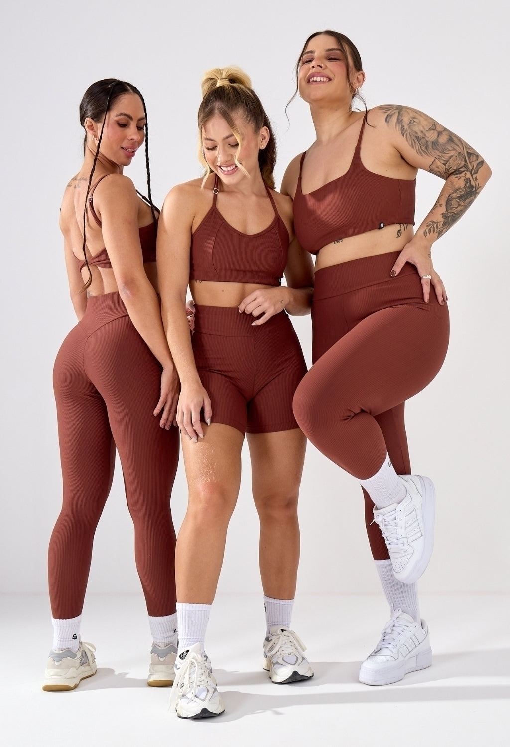 LEGGING CANELADA BROWN