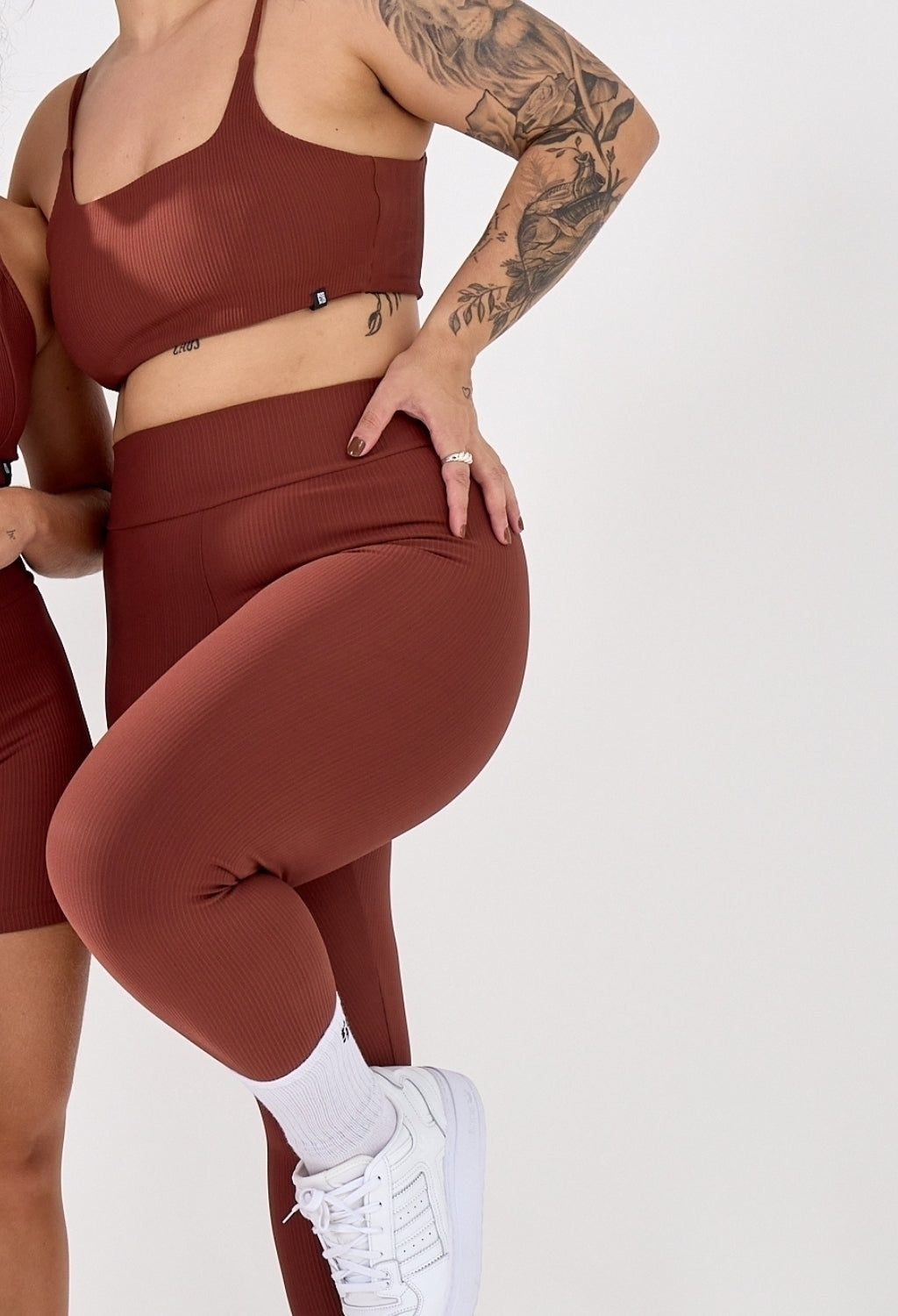 LEGGING CANELADA BROWN