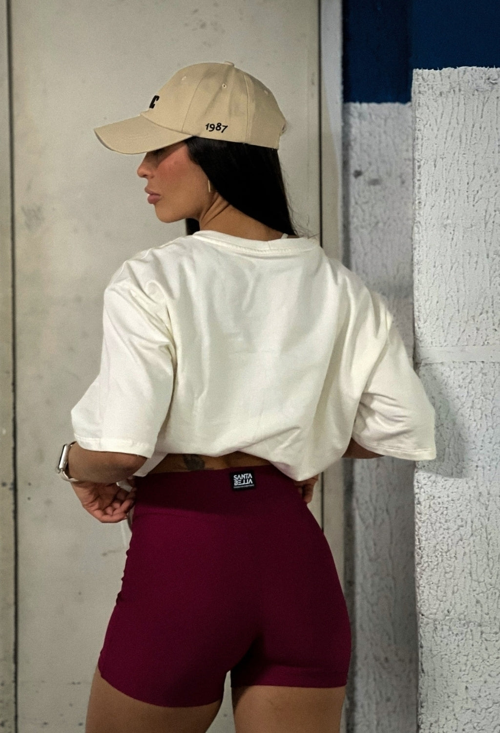 CAMISETA OVERSIZED SILK SANTABELLA OFF WHITE