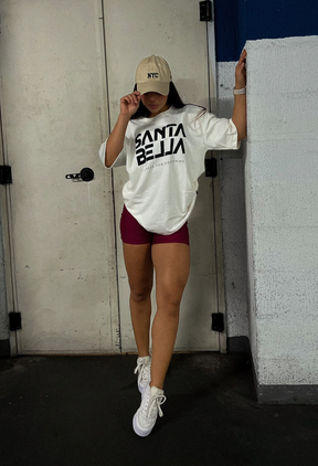 CAMISETA OVERSIZED SILK SANTABELLA OFF WHITE
