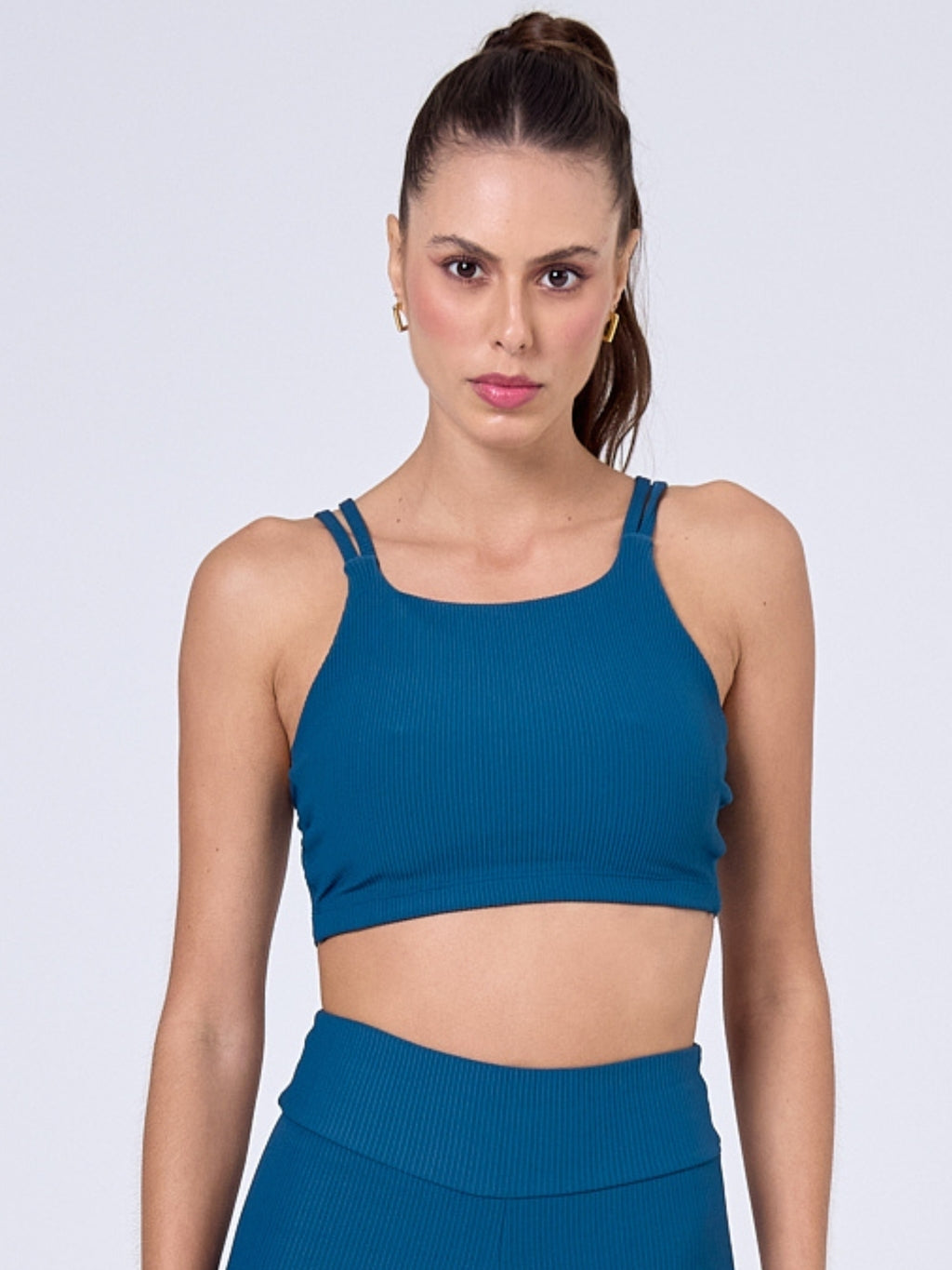 TOP STRAPPY SPORT CANELADO NAVY