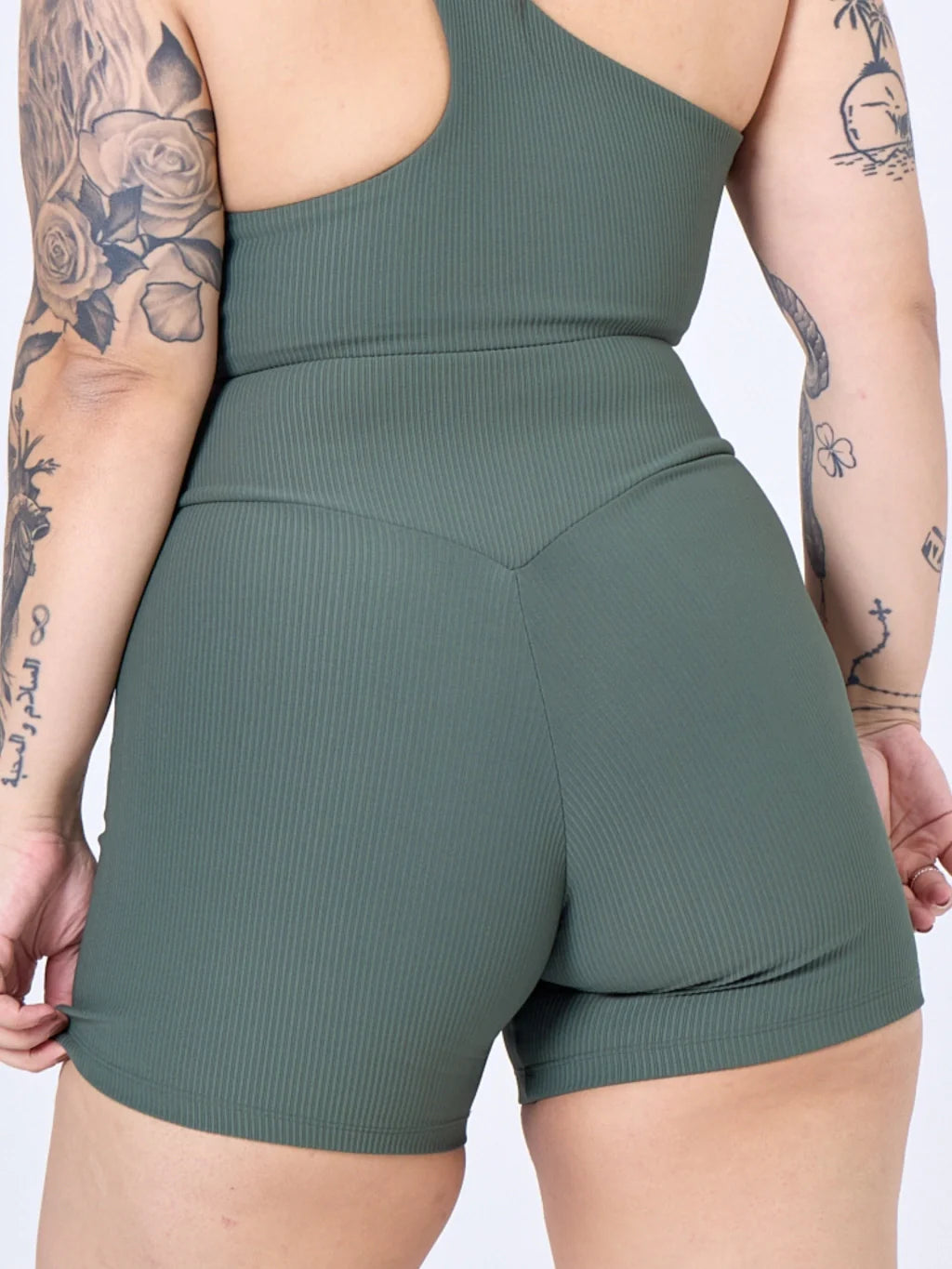 SHORTS TIMELESS CANELADO CACTUS