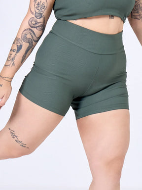 SHORTS TIMELESS CANELADO CACTUS