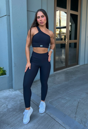 LEGGING CANELADA BLACK