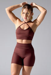 CONJUNTO SHORTS REFRESH 2.0 + TOP EVOLVE ESPRESSO