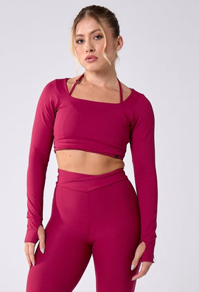 CROPPED DEFINE LUXE CHERRY