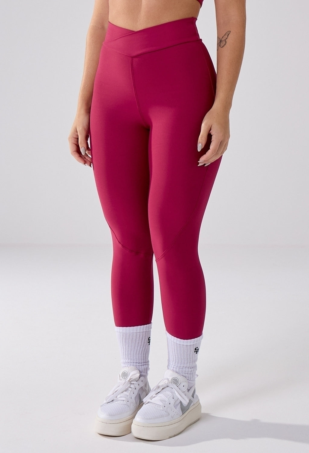 LEGGING CROSS OVER CHERRY