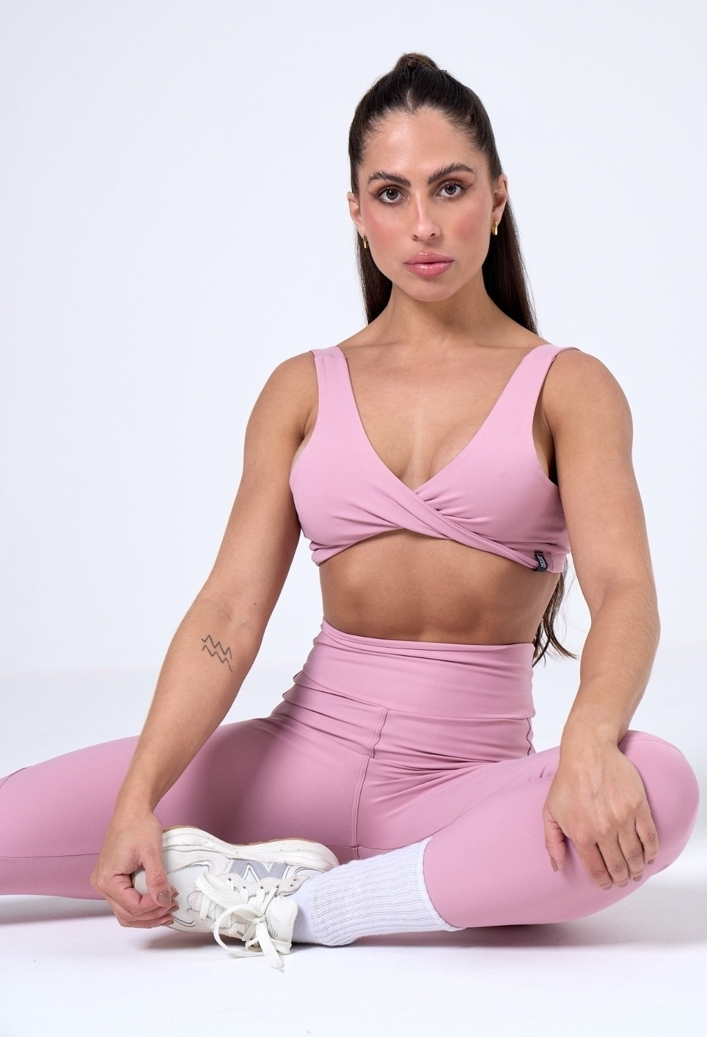 CONJUNTO LEGGING BASIC VIBE + TOP SOFT ACTIVE SOFT PINK