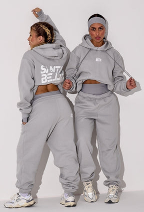 CALÇA MOLETOM OVERSIZED GRAY