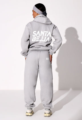 CASACO MOLETOM OVERSIZED GRAY