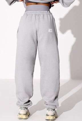 CALÇA MOLETOM OVERSIZED GRAY