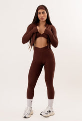 CONJUNTO LEGGING CROSS OVER + JAQUETA ESPRESSO