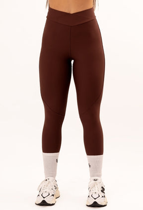 LEGGING CROSS OVER ESPRESSO