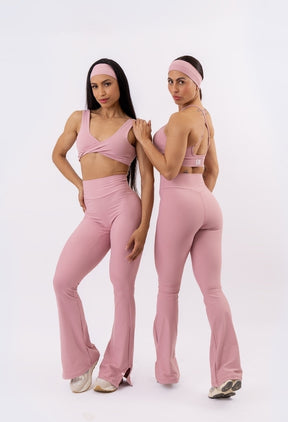 LEGGING ACTIVE FLARE SOFT PINK