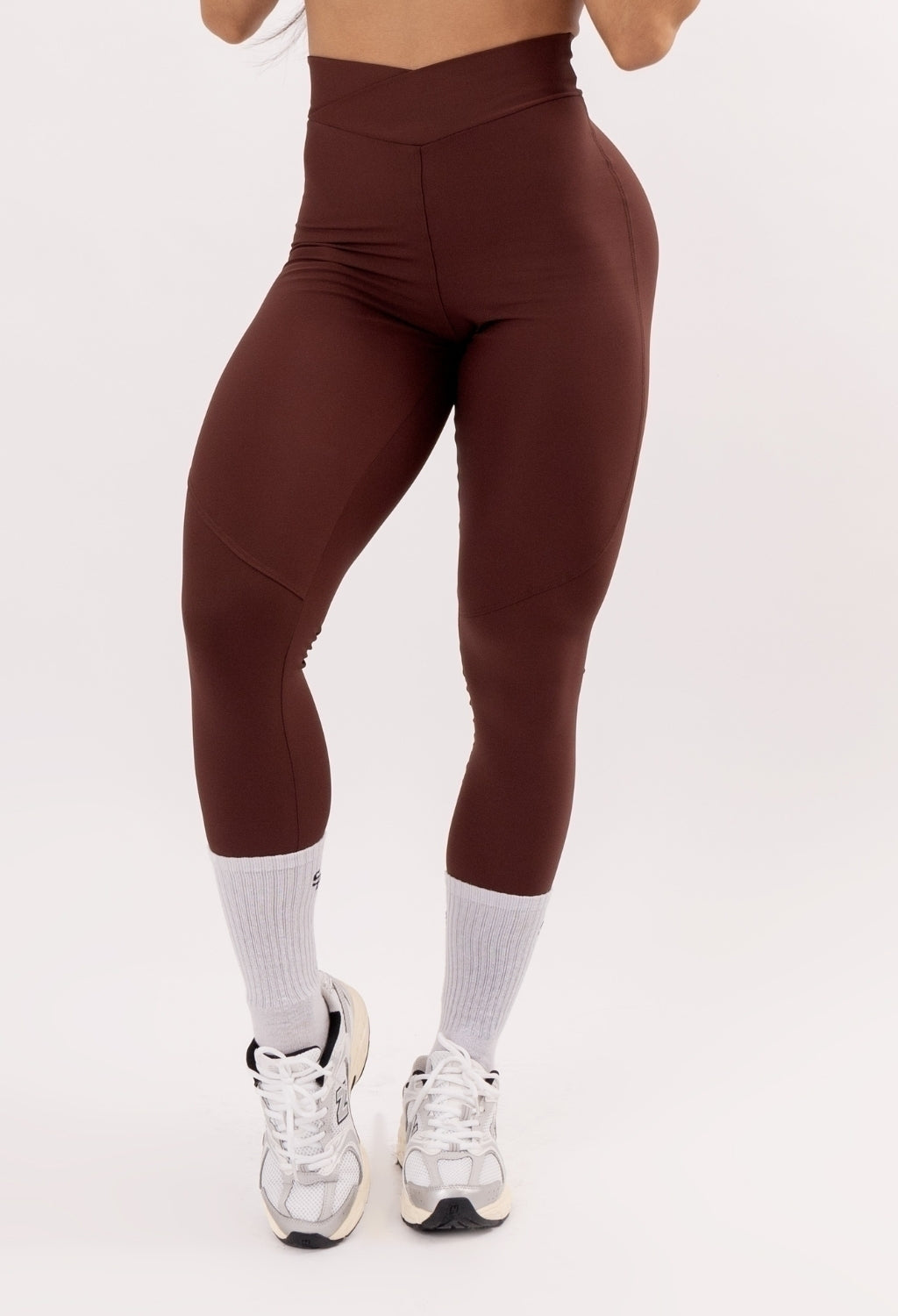 LEGGING CROSS OVER ESPRESSO