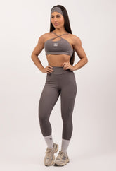 CONJUNTO TOP ENERGY + LEGGING ENERGY DARK GREY