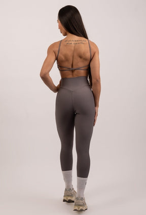 CONJUNTO TOP ENERGY + LEGGING ENERGY DARK GREY
