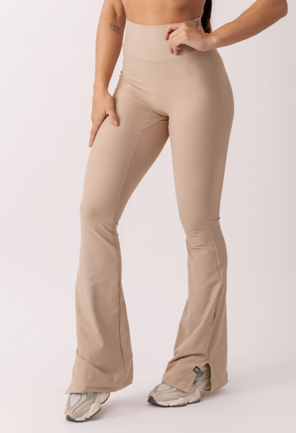 LEGGING ACTIVE FLARE CAPPUCCINO
