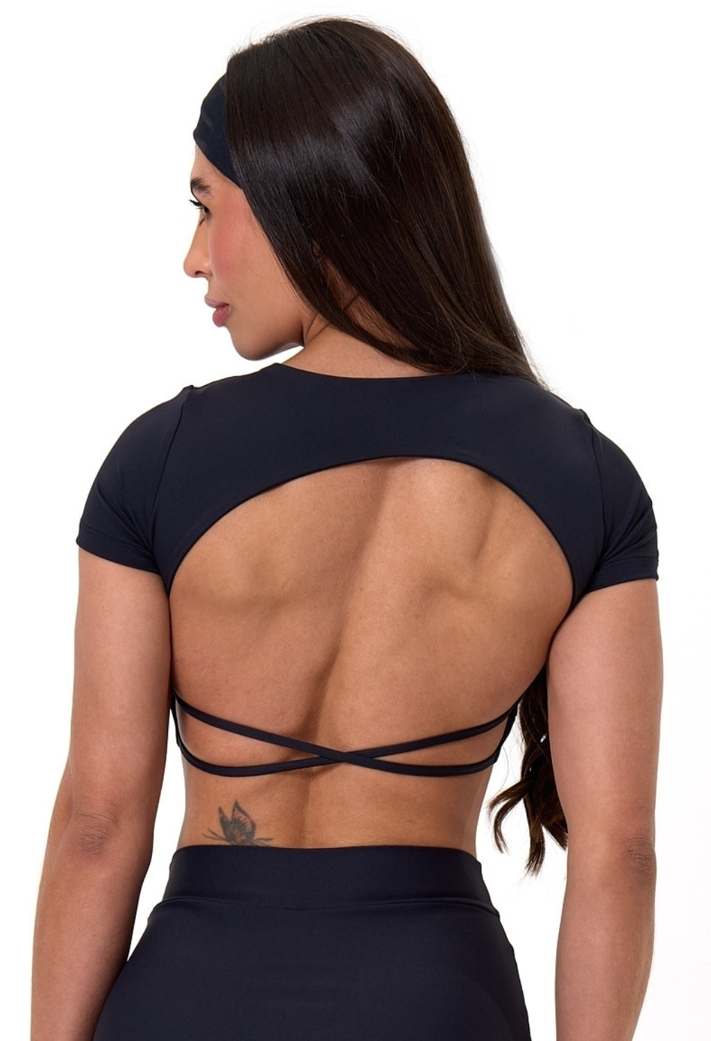 CROPPED UPSIDE PRETO