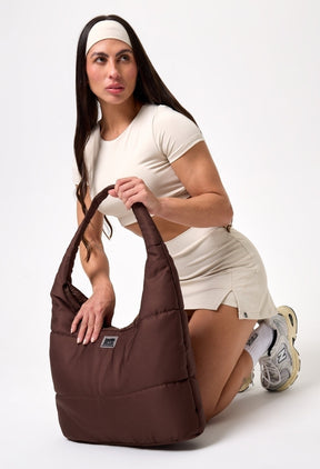 PUFFER BAG MOCHA SANTABELLA