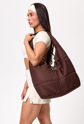 PUFFER BAG MOCHA SANTABELLA