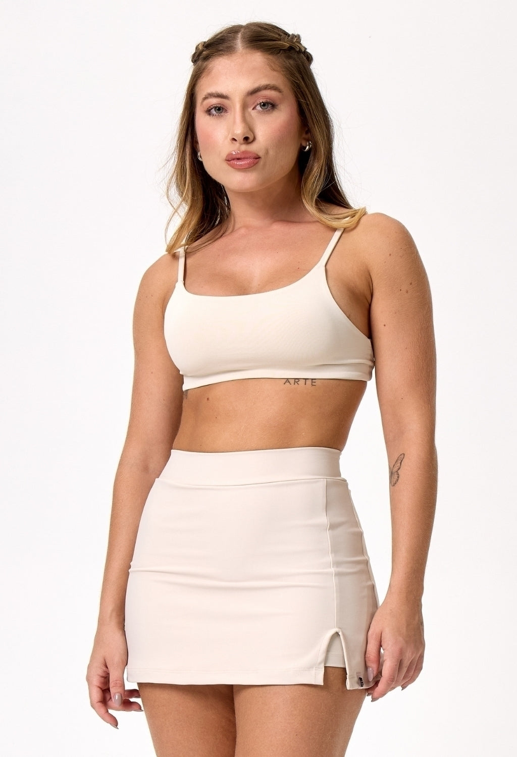 CONJ. SHORTS SAIA + TOP CLASSIC PRETO LUNA