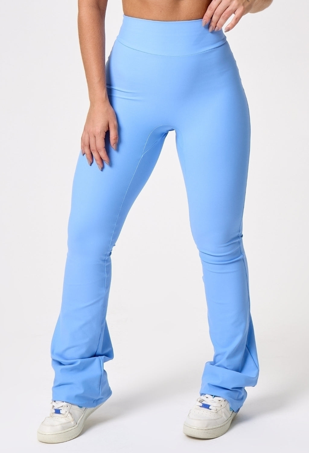 LEGGING FLARE BABY BLUE