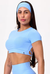 CROPPED UPSIDE BABY BLUE