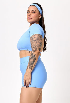CROPPED UPSIDE BABY BLUE