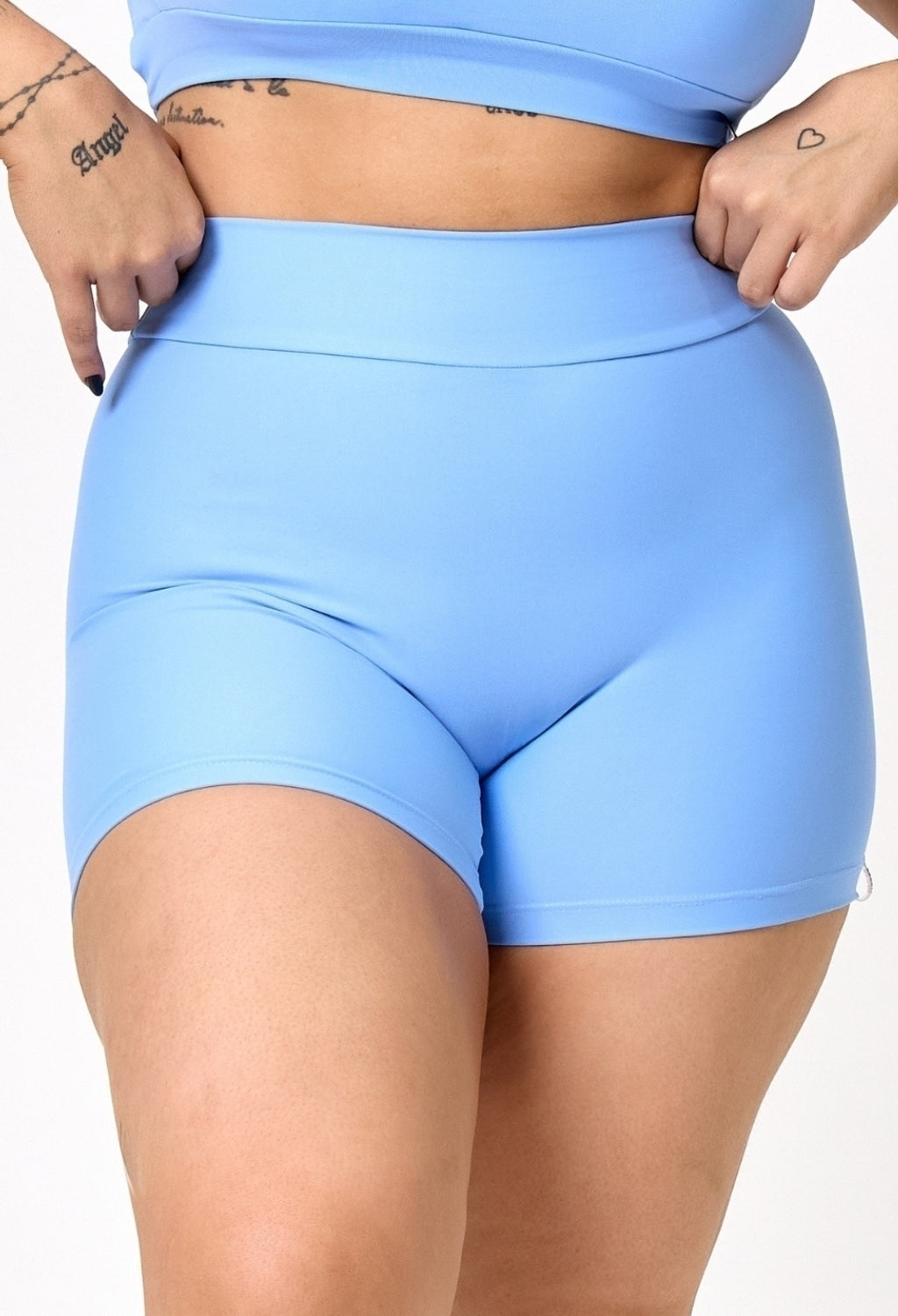 SHORTS BASIC BABY BLUE