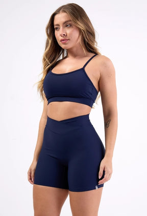 CONJUNTO SHORTS REFRESH 2.0 + CROPPED OPEN LUXE COTTON CANDY