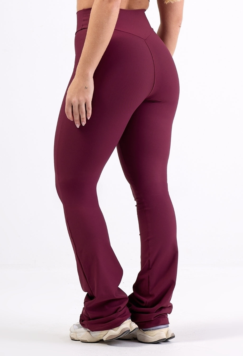 LEGGING FLARE BURGUNDY