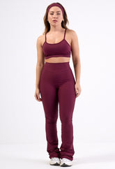 CONJ. LEG FLARE + TOP EVOLVE 2.0 BURGUNDY