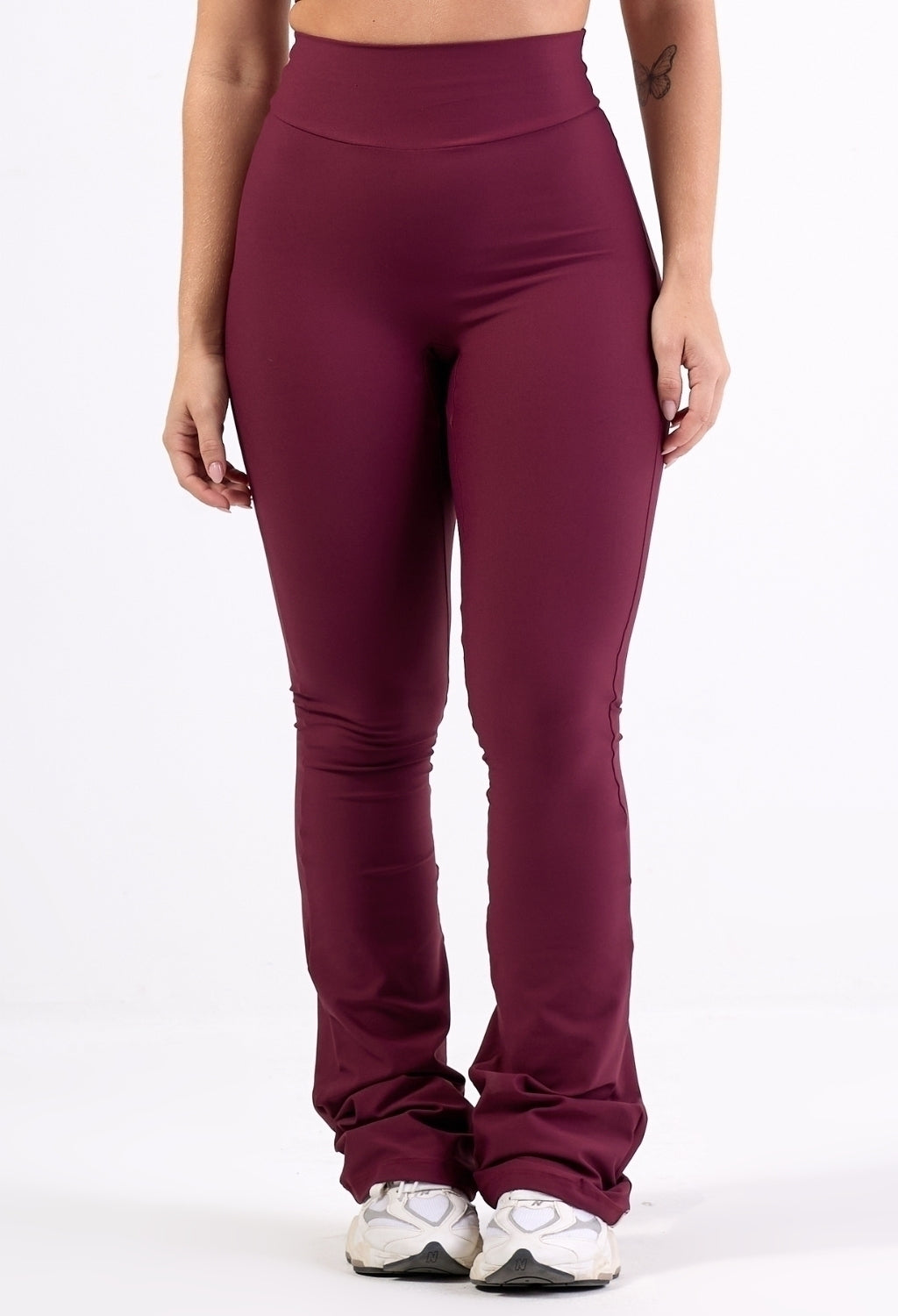 LEGGING FLARE BURGUNDY