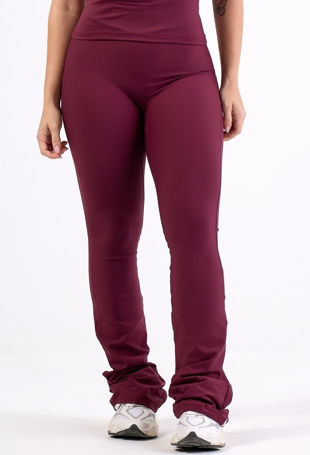 LEGGING FLARE BURGUNDY