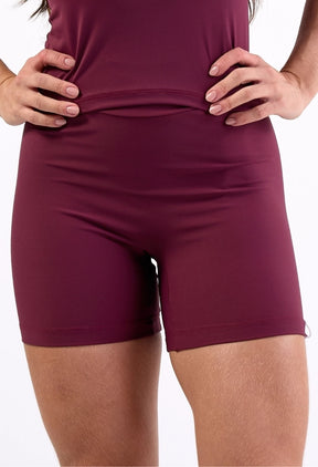 SHORTS BASIC BURGUNDY