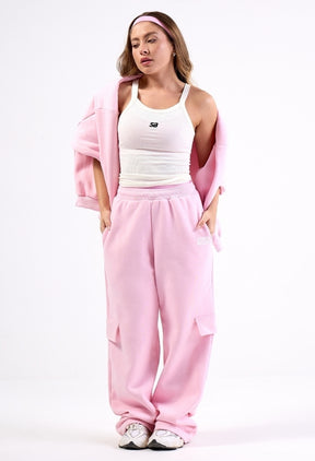 CONJUNTO MOLETOM SB GIRLS OVERSIZED COTTON CANDY