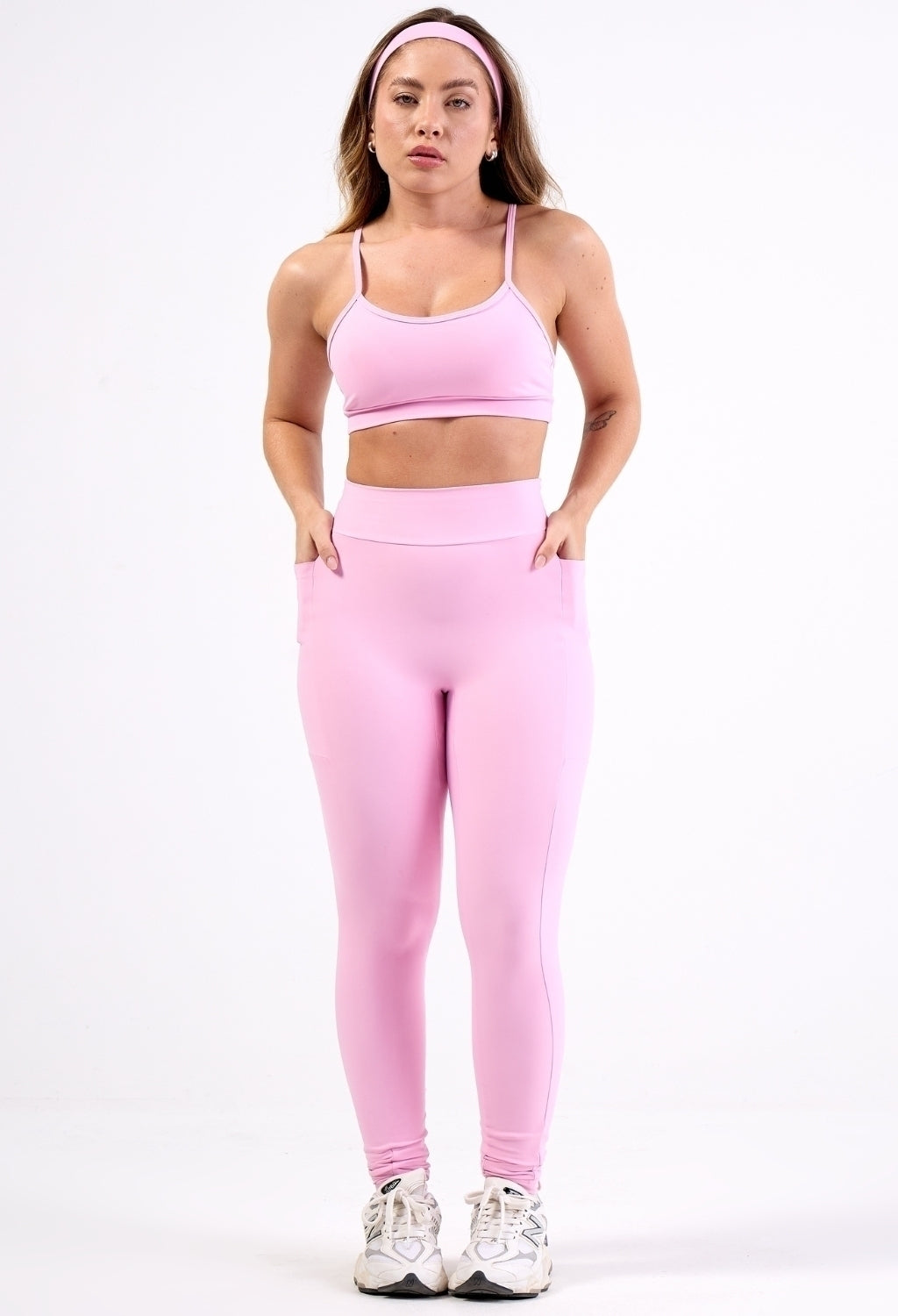 CONJ. LEG ENERGY + TOP EVOLVE 2.0 COTTON CANDY