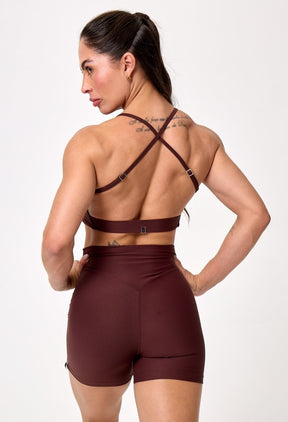 TOP TWIST DARK BROWN