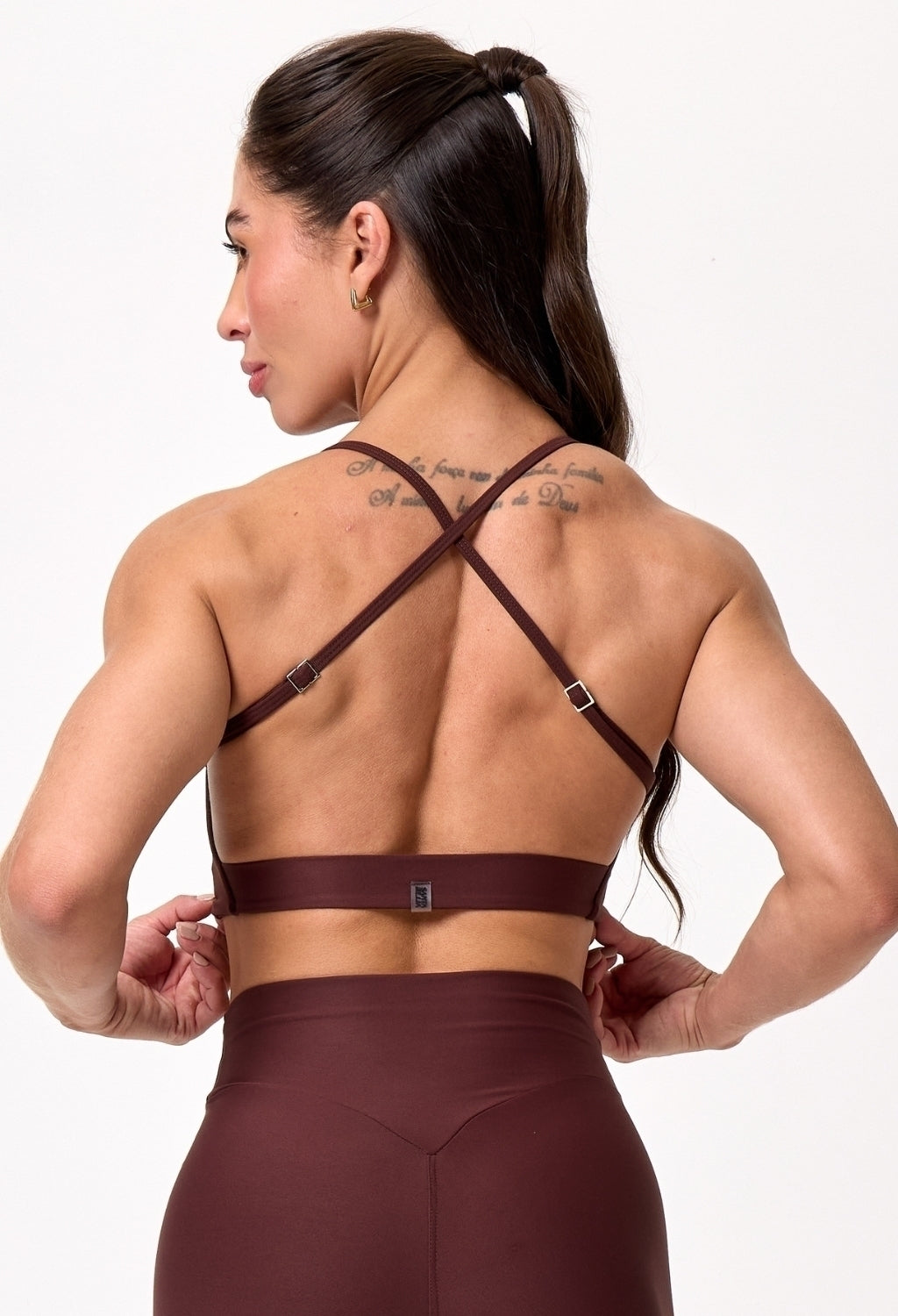 TOP TWIST DARK BROWN