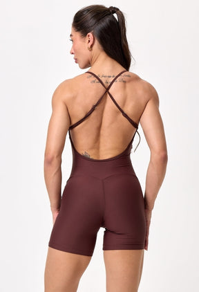 MACAQUINHO CROSSBACK DARK BROWN