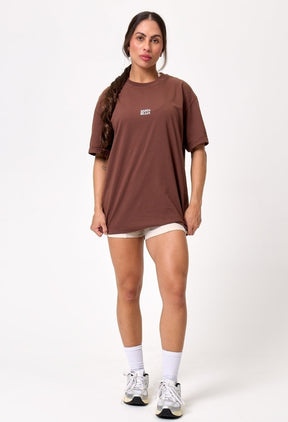 CAMISETA OVERSIZED SB MOCHA