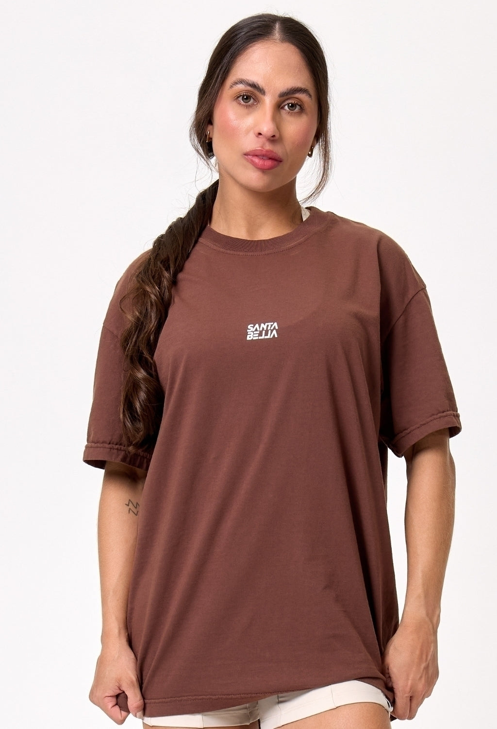CAMISETA OVERSIZED SB MOCHA