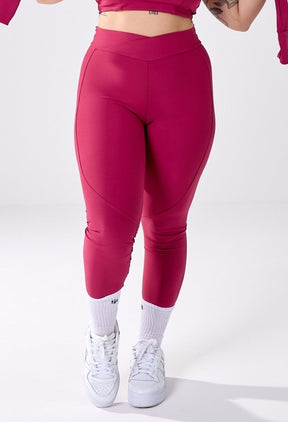 LEGGING CROSS OVER CHERRY
