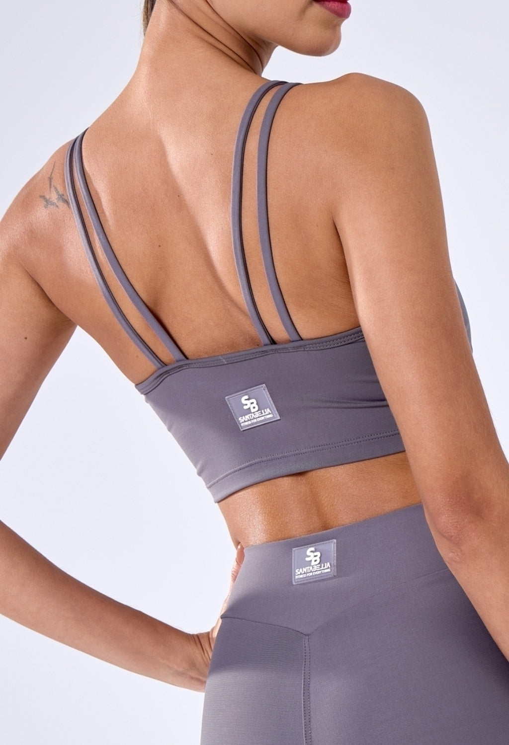 TOP STRAPPY SPORT DARK GREY