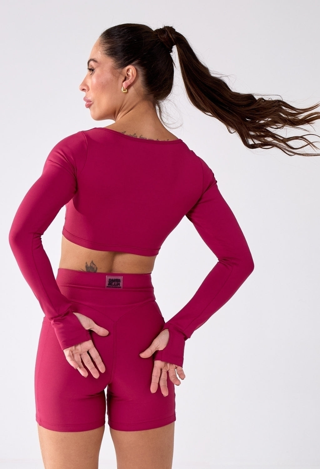 CROPPED DEFINE LUXE CHERRY